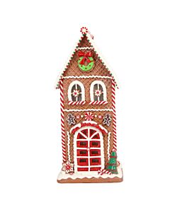 Gisela Graham Tall Gingerbread House Decoration